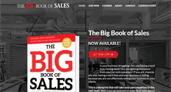 Desktop Screenshot of bigbookofsales.com